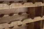 Komoda Iron Craft regał drewniany na wino - Item International 6