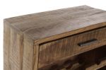 Komoda Iron Craft regał drewniany na wino - Item International 3