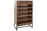 Komoda Iron Craft regał drewniany na wino - Item International 2