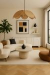 Komoda Japandi 3D ivory - Item International 3