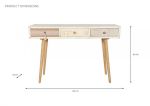 Komoda konsola boho Cepelia z frędzlami - Item International 6