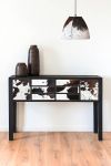 Komoda Cow konsola czarna 135 cm - Item International 2