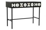 Komoda konsola Modern marmur czarna - Item International 2
