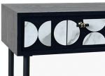 Komoda konsola Modern marmur czarna - Item International 7