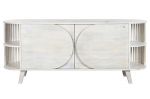 Komoda Lunaro drewno mango white 1