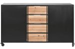 Komoda metalowa z drewna Industrial Accent  - Item International 2