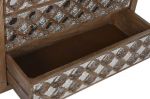Komoda Mirror 3 szuflady drewno mango - Item International 4