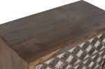 Komoda Mirror 3 szuflady drewno mango - Item International 5