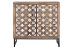 Komoda Mirror 80 cm drewno mango - Item International 1