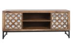 Komoda Mirror RTV szafa drewno mango - Item International 1