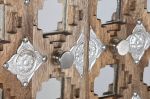 Komoda Mirror szafa drewno mango  - Item International 8