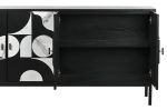 Komoda Modern marmur czarna - Item International 4