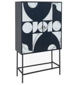 Komoda Modern marmur czarna high - Item International 2