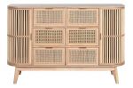 Komoda okrągła Passion rattanowa 120 cm - Item International 1