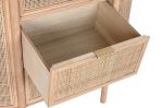 Komoda okrągła Passion z plecionką wiedeńską 80 cm - Item International 4