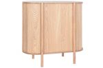 Komoda okrągła Passion z plecionką wiedeńską 80 cm - Item International 3