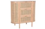 Komoda okrągła Passion z plecionką wiedeńską 80 cm - Item International 2
