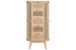 Komoda okrągła słupek Passion rattanowa  - Item International 1