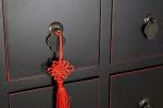 Komoda orientalna Spirit czarna 100 cm - Item International 6