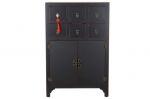 Komoda orientalna Spirit czarna 100 cm - Item International 1