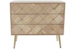 Komoda Parquet drewniana 3 szuflady - Item International 2