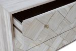 Komoda Parquet drewniana 3 szuflady - Item International 4