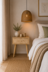 Komoda Parquet drewniana szafka nocna - Item International 3