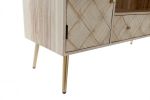 Komoda Parquet drewniana szafka RTV pod TV - Item International 7
