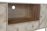 Komoda Parquet drewniana szafka RTV pod TV - Item International 4