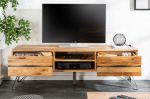 Komoda pod TV RTV Living Edge 160cm drewniana - Invicta Interior 11