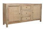 Komoda rattanowa drewno mango 180 cm - Item International 2