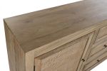 Komoda rattanowa drewno mango 180 cm - Item International 10