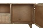 Komoda rattanowa drewno mango szafka RTV pod TV - Item International 6