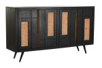Komoda rattanowa Modern drewno mango - Item International 3