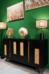Komoda rattanowa Modern drewno mango - Item International 9