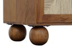 Komoda rattanowa regał Balls drewno akacjowe  - Item International 12