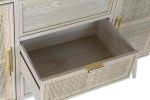 Komoda rattanowa Rotin z plecionką wiedeńską 196 cm - Item International 3