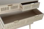 Komoda rattanowa Rotin z plecionką wiedeńską 80 cm - Item International 3