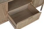 Komoda rattanowa round RTV pod TV  - Item International 6