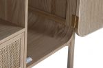 Komoda rattanowa round RTV pod TV  - Item International 5