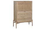 Komoda rattanowa round szafka na buty  - Item International 2
