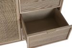 Komoda rattanowa round z 3 szufladami - Item International 5