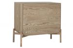 Komoda rattanowa round z 3 szufladami - Item International 3