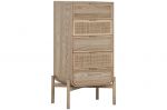 Komoda rattanowa round z szufladami - Item International 2