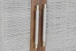 Komoda rattanowa szafa Balls drewno akacjowe - Item International 9