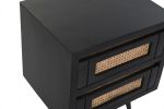 Komoda rattanowa szafka nocna Modern drewno mango - Item International 3