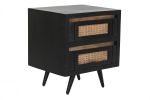 Komoda rattanowa szafka nocna Modern drewno mango - Item International 2
