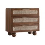 Komoda rattanowa z szufladami Balls drewno akacjowe - Item International 2