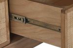 Komoda rattanowa z szufladami Modern Lounge z drewna dębowego - Item International 5