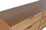 Komoda rattanowa z szufladami Modern Lounge z drewna dębowego - Item International 6